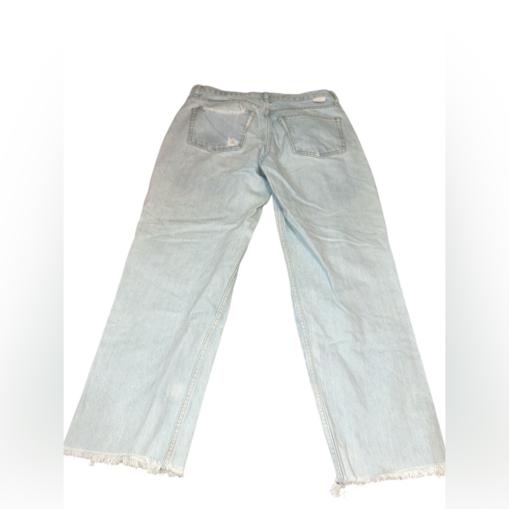 Boyish The Tommy Jeans Distressed Crop Straight Light Wash Size 28 - Picture 6 of 9